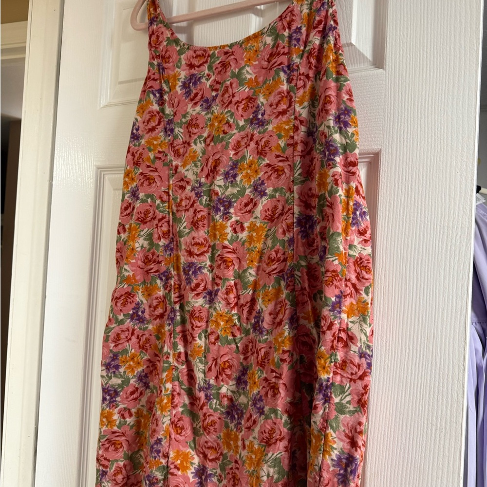 Floral Sleeveless Dress